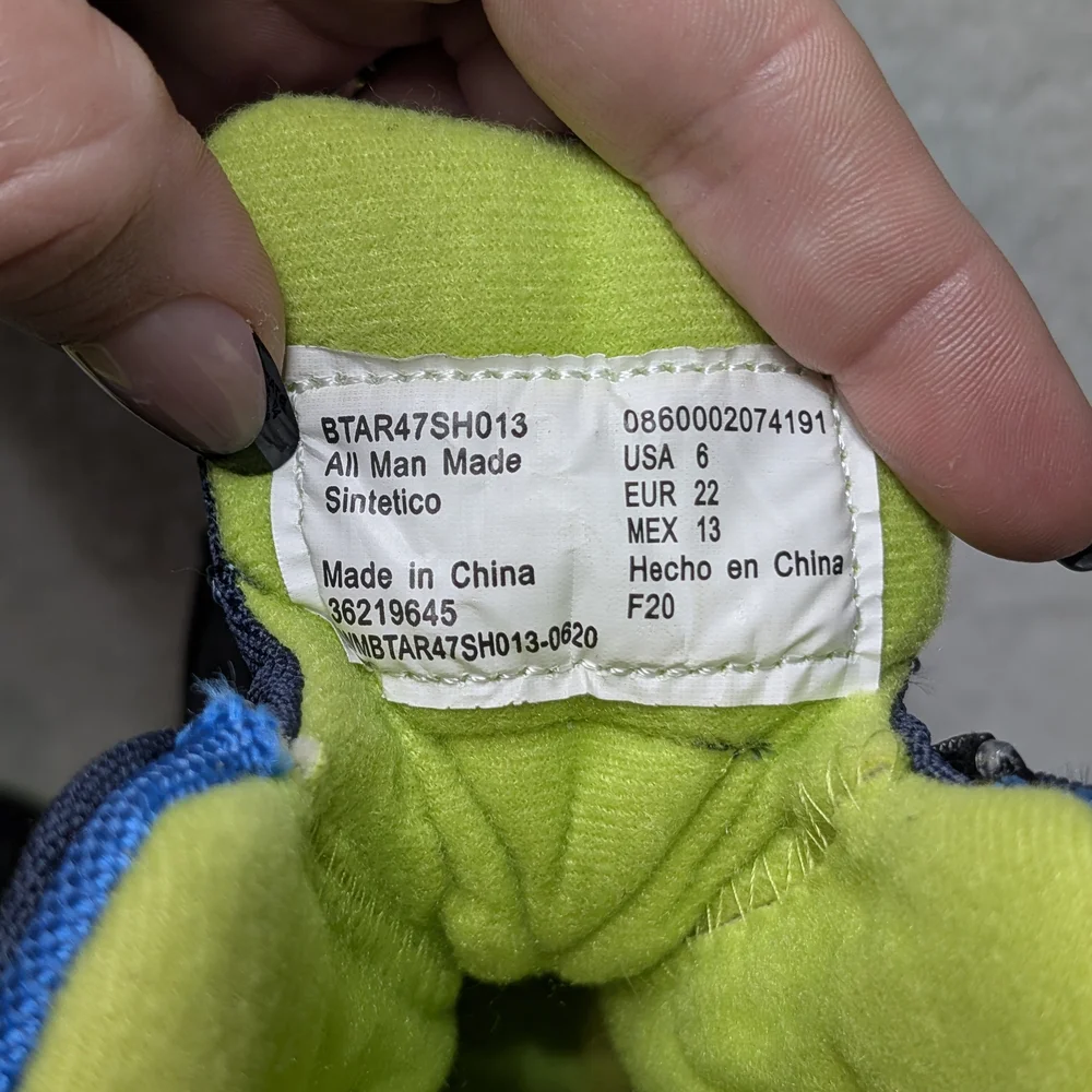 Arctic Shield Boys Waterproof Insulated Blue Green Snow Boots Little Boys Size 6